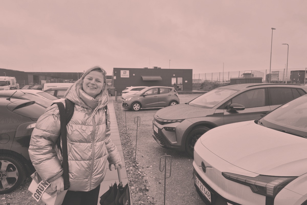 Visit at the waste management company, Verdis in Aarhus.