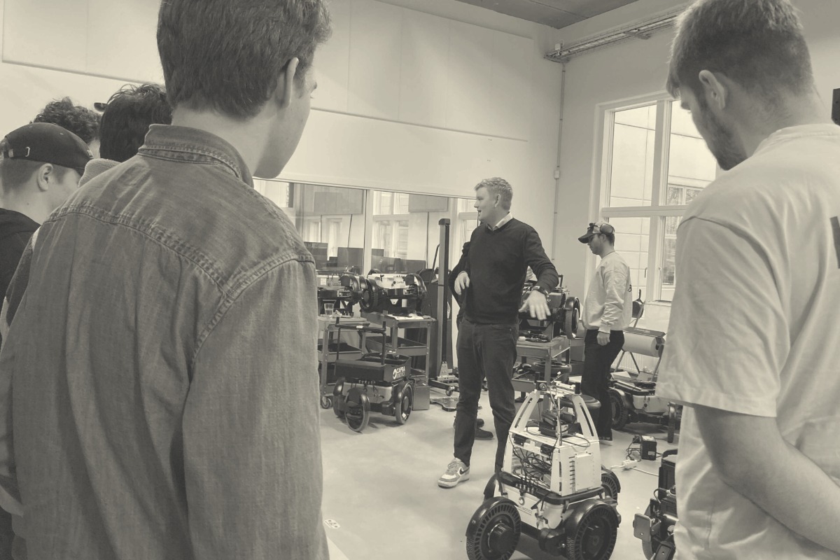 HTX Aarhus Gymnasium is visiting Capra Robotics